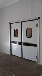 When Swing Doors Waste Cold