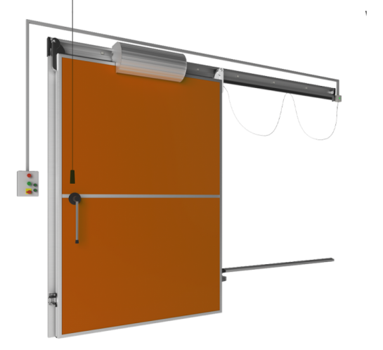 Better Traffic Control in Freezer Rooms